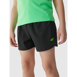 4F Boys Beach Shorts - Black