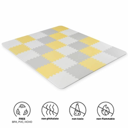 Kinderkraft podloga za igru puzzle luno yellow ( KKMLUNOYEL0000 )