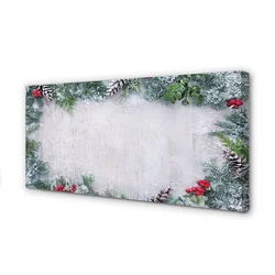 tulup.si Slika na platnu Snežne stožci 120x60 cm