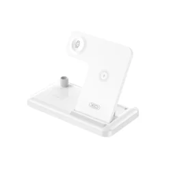 XO Punjač bežični WX033 4u1 za smart uređaje 15w/ bela