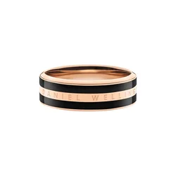 Prstan Daniel Wellington Emalie Ring Black Rg 50