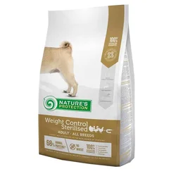 Natures Protection Hrana za sterilisane pse sklone gojenju Adult Weight Control Sterilised - 12 kg