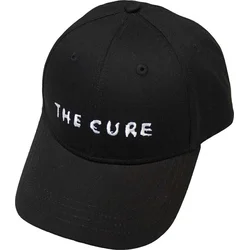 The Cure Text Logo Black UNI