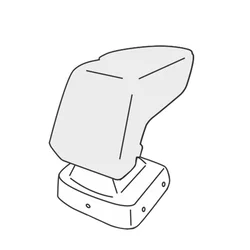 Armrest VW Golf VII. 2012-2019 (adapter only)