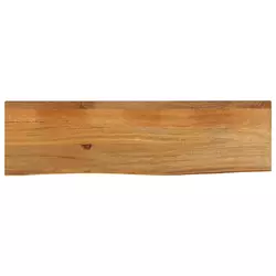 Stolna ploča sa živim rubom 120x30x2,5cm od masivnog drva manga