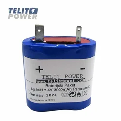 TELIT POWER Baterija NiMH 2.4V 3000mAh PANASONIC za ZUMTOBEL 04797088