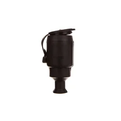 shumee Prenosna vtičnica z/brez 16A 250V IP44 črna GN-H2
