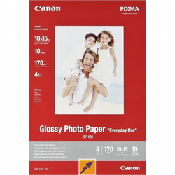 Canon-Foto papir Canon GP-501, A6, 10 listov, 170 gramov