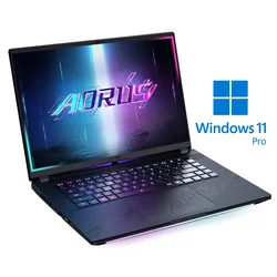 GIGABYTE AORUS MASTER 16 BYH 16 inch QHD+ OLED 240Hz 500nits Core Ultra 9 275HX 64GB 2TB SSD GeForce RTX 5080 16GB RGB Backlit Win11Pro gaming laptop