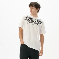 Cropp - Bela majica s printom - white