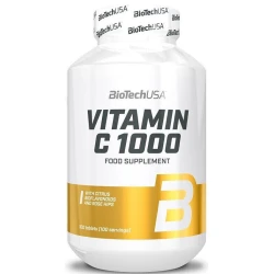 BioTechUSA Vitamin C 1000 + bioflavonoidi - 100 tableta