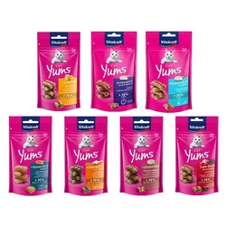 Vitakraft Yums poslastica za mačke - Piletina i mačija trava 40g