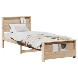Vidaxl Konstrukcija postelje Rjava 80 x 200 cm Konstruiran les