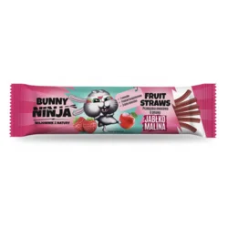 BUNNY NINJA jabolčni/malinov prigrizek 16 g