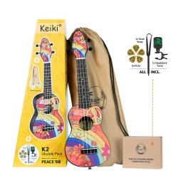 Ukulele set “Peace 68” K2-68 Keiki