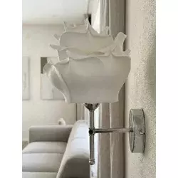 OPVIQ Zidna lampa srebro boja APG0006