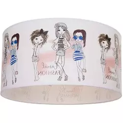 Dečije plafonsko svetlo GIRLS VIBES 1xE27/60W/230V fi 40 cm za devojčice