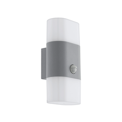 Eglo 97313 - LED spoljašnje zidno svetlo sa senzorom FAVRIA 1 2xLED/5,5W/230V IP44