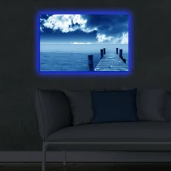 Zidna slika sa LED osvetljenjem 4570DACT-29, 45x70 cm