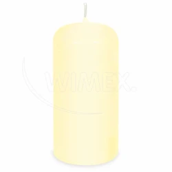 WIMEX s.r.o. Cilindrična sveča bež barve O80 x 200 mm [1 kos]