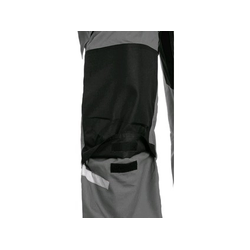Canis Radne pantalone do struka stretch sivo-crne vel.60 ( 55278 )