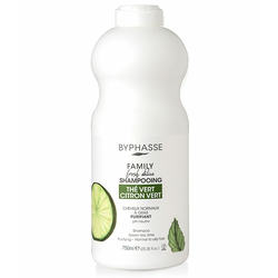 BYPHASSE Šampon i regenerator za normalnu i masnu kosu Green Tea&Lime 750ml