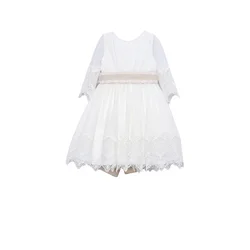 Abel & Lula Elegantna obleka 5028 Bela Regular Fit