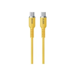 Wekome Kabl za brzo punjenje WDC-11, 3.1 USB tip C, 100W, 480Mbps, Žuti