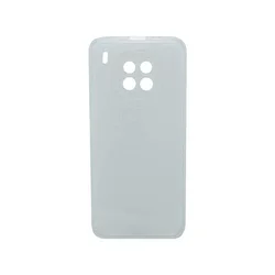 Maska za telefon TRANSPARENT COLOR za Huawei Honor 50 Lite bela