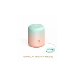 REMAX RB-H1 Pink/green Blue Sky Mirror Portable Wireless Speaker
