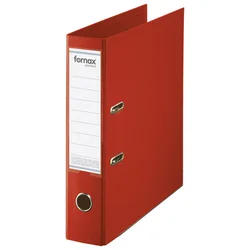 REGISTRATOR A4 ŠIROKI SAMOSTOJEĆI PREMIUM FORNAX (15710) CRVENI