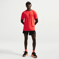 Nike Stride Mens Dri-FIT 13cm (approx.) Brief-Lined Running Shorts - Black - Polyester