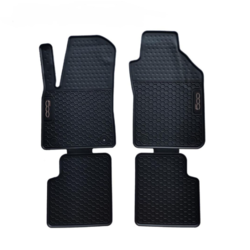 Schweizer Tipske gumene patosnice za Fiat 1 Punto Evo 2009+, Crne