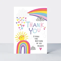 RACHEL ELLEN Čestitka Thank you