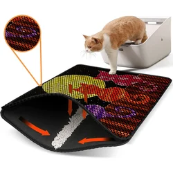 Aberto Design Prostorika za toalet za mačke Nrszn0107, 45 x 60 cm, Šarena