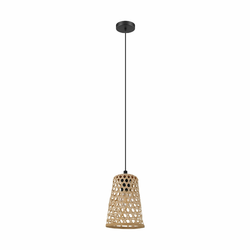 Eglo 43252 - Luster na sajli CLAVERDON 1xE27/40W/230V, prečnik 180 mm