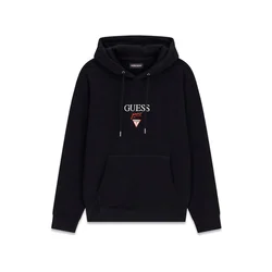 GUESS JEANS Majica BAKER rdeča/črna/bela