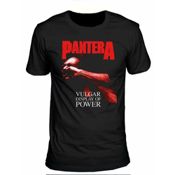 Pantera Unisex majica Vulgar Display of Power Red M