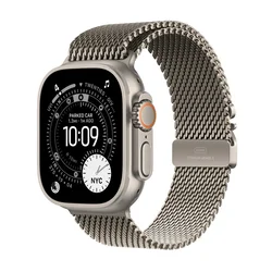 Apple Watch Ultra 3 Milanese Loop, GPS,Cellular, 49mm, L, Srebrne boje