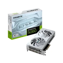 Gigabyte Grafička kartica GV-N5060EAGLEOC, ICE-8GD, GeForce, RTX 5060, EAGLE OC ICE, 8GB