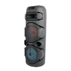 Bluetooth prenosivi veliki zvučnik za karaoke sa mikrofonom, daljinskim i led svetlom, 80cm, model ZQS2801