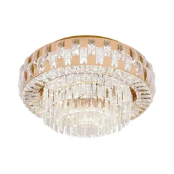 Brilagi - LED prigušiva stropna svetiljka AURELIA LED/45W/230V pr. 50 cm zlatna + DO