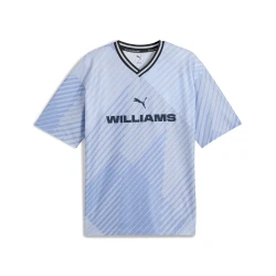 Mens Puma Williams Racing 2025 Replica Sports T-Shirt, Blue, Size 3XL, Clothing