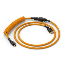 Kabl Glorious Coiled Cable USB-C - Glorange