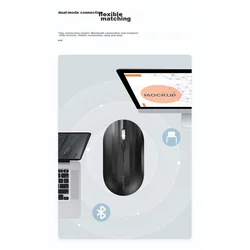 iFlytek Bežični miš, Bluetooth, Crni
