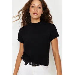 Trendyol Milla Ženska majica TWOAW20TS0096, Crna