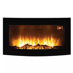 HOME Električni nazidni kamin 2000W
