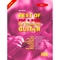 BEST OF POP&ROCK FOR CLASSICAL GUITAR 3