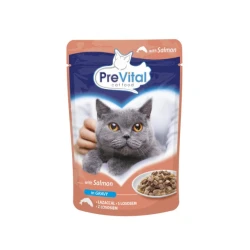 PREVITAL Hrana za mačke, Losos, 100g