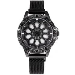 Magnetni Sat FL-5076 - Crni KP5076